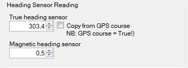 2. Heading Sensor Reading